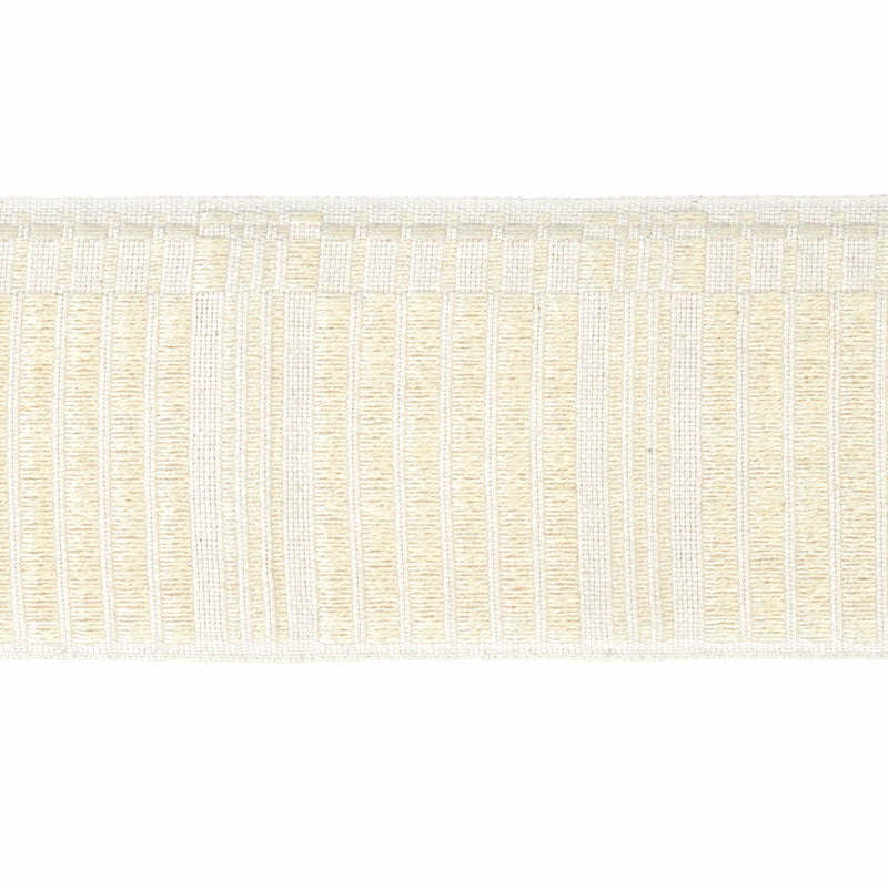 Schumacher CARMO TAPE WIDE IVORY Trim | Atlanta Fabrics