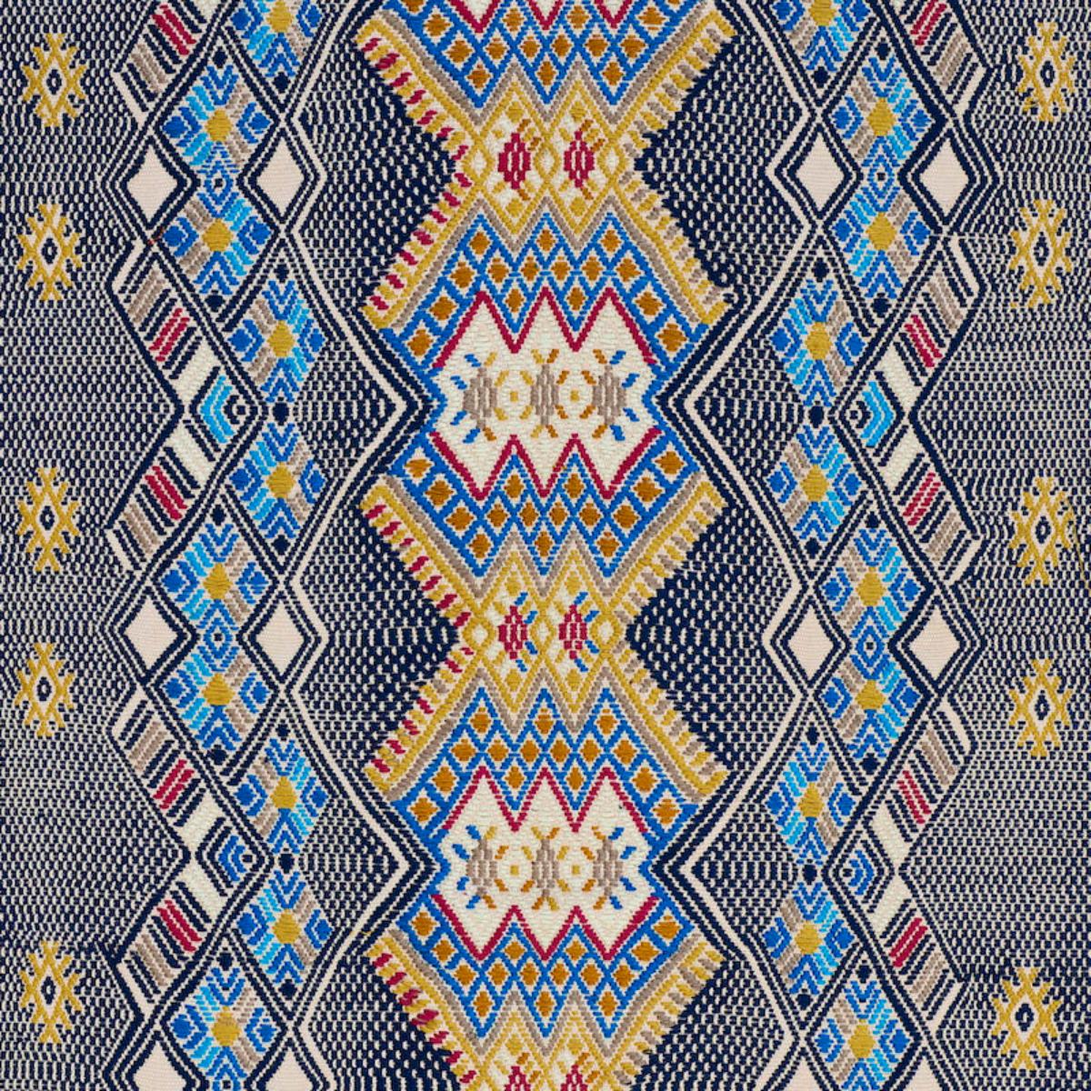 KAYA HAND WOVEN BROCADE BLUE