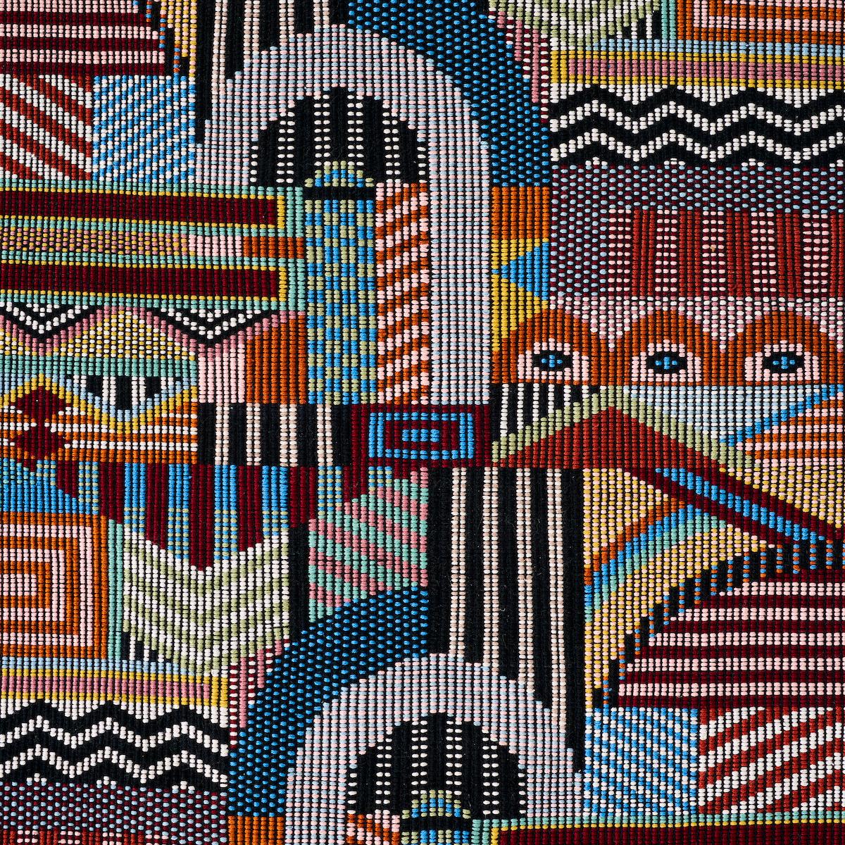 PALOMAR HAND WOVEN BROCADE MULTI