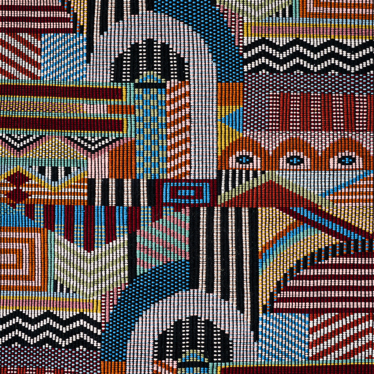 PALOMAR HAND WOVEN BROCADE MULTI