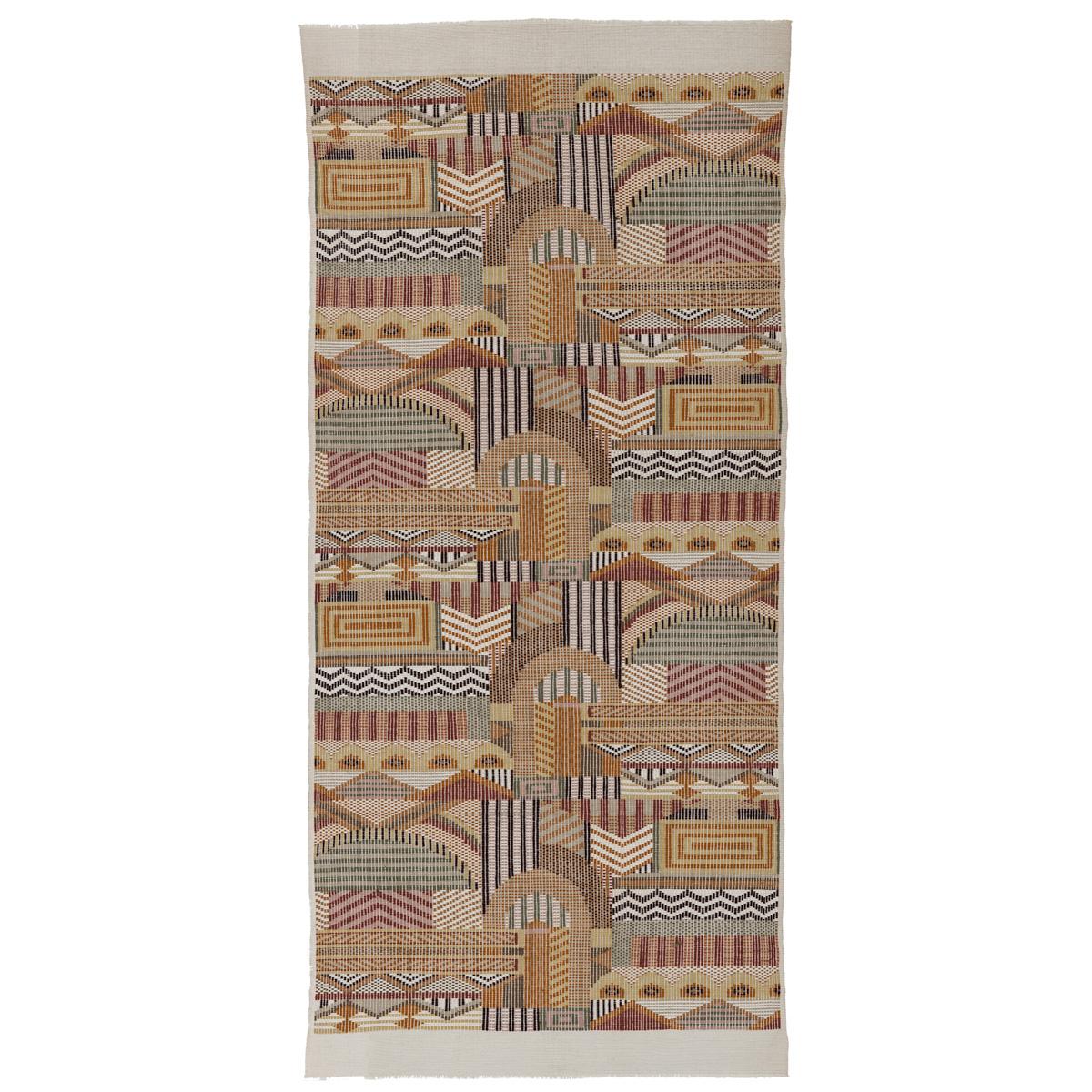 PALOMAR HAND WOVEN BROCADE TOFFEE