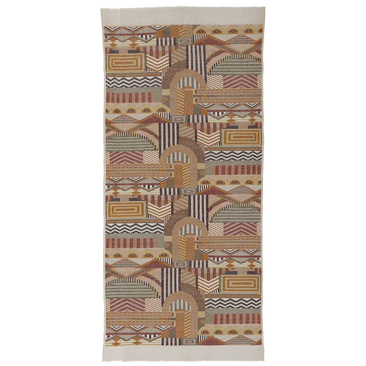 Schumacher PALOMAR HAND WOVEN BROCADE TOFFEE Fabric | Atlanta Fabrics