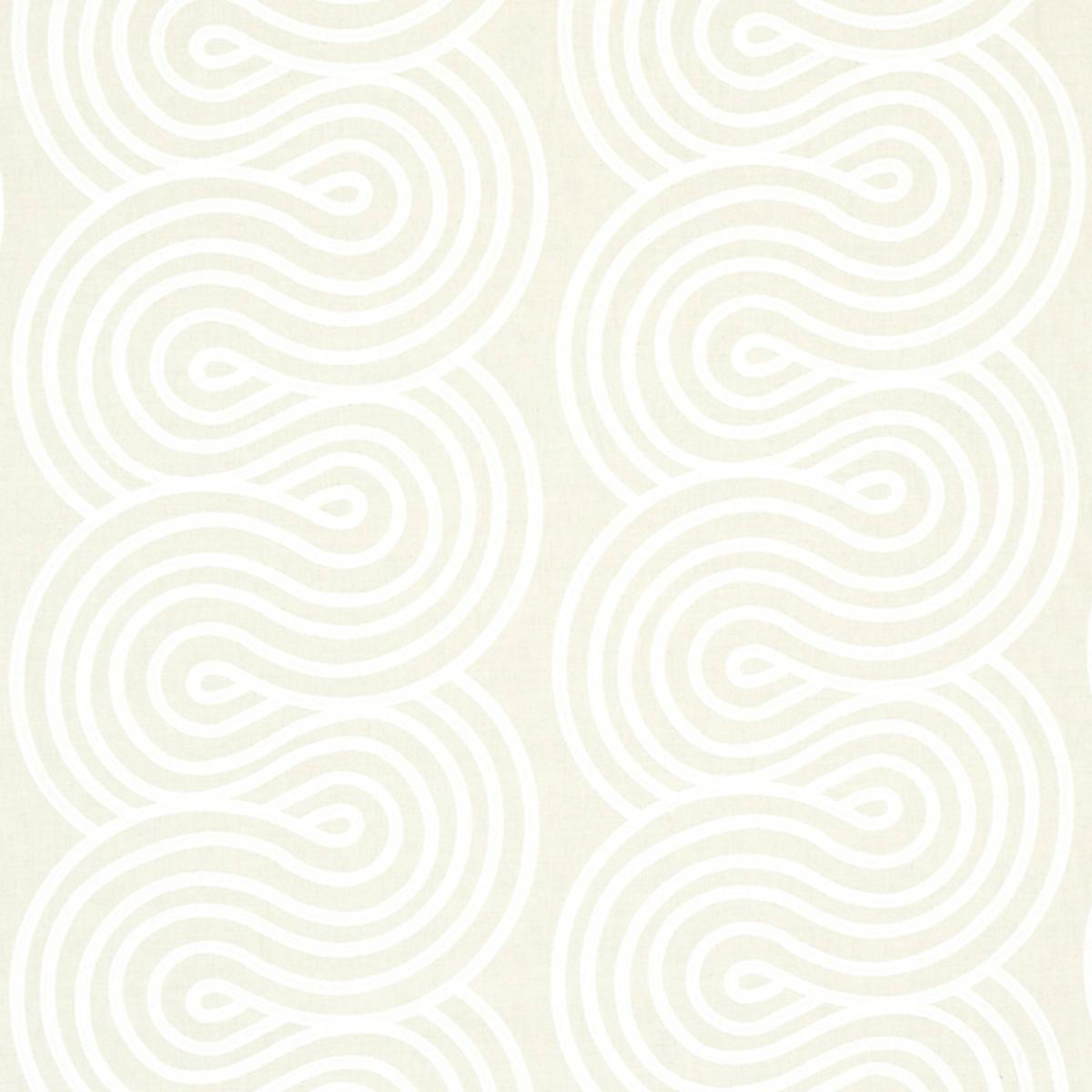 SCHUMACHER GIRALDI EMBROIDERY NATURAL FABRIC | Atlanta Fabrics