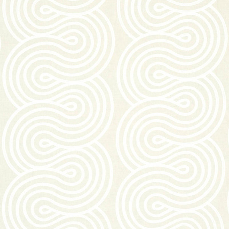 SCHUMACHER GIRALDI EMBROIDERY NATURAL FABRIC | Atlanta Fabrics