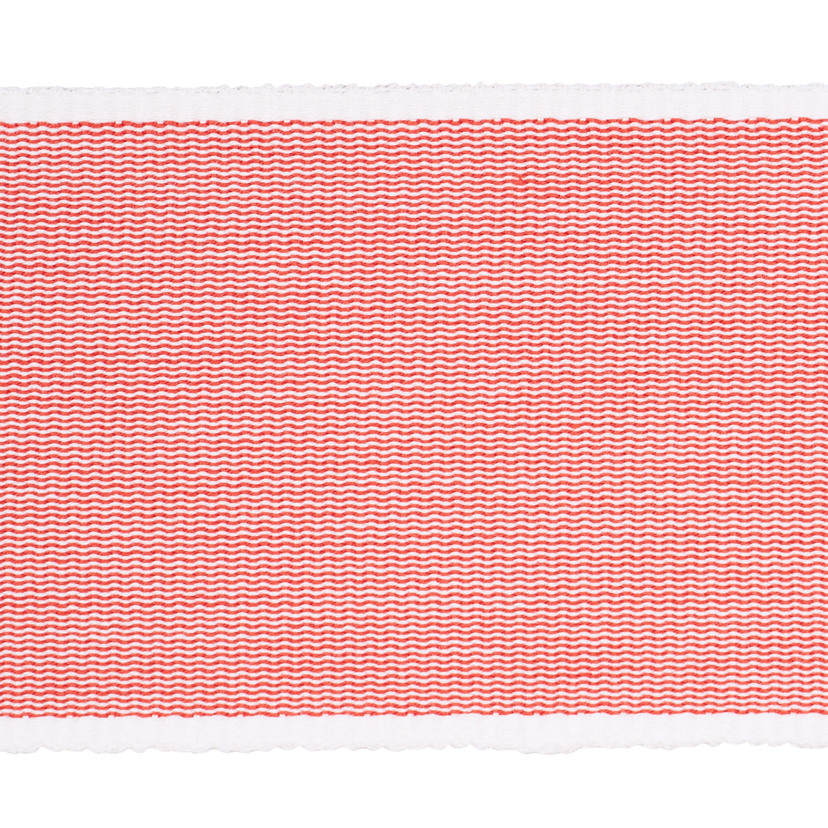 Schumacher SANDPIPER TAPE WIDE RED Trim | Atlanta Fabrics