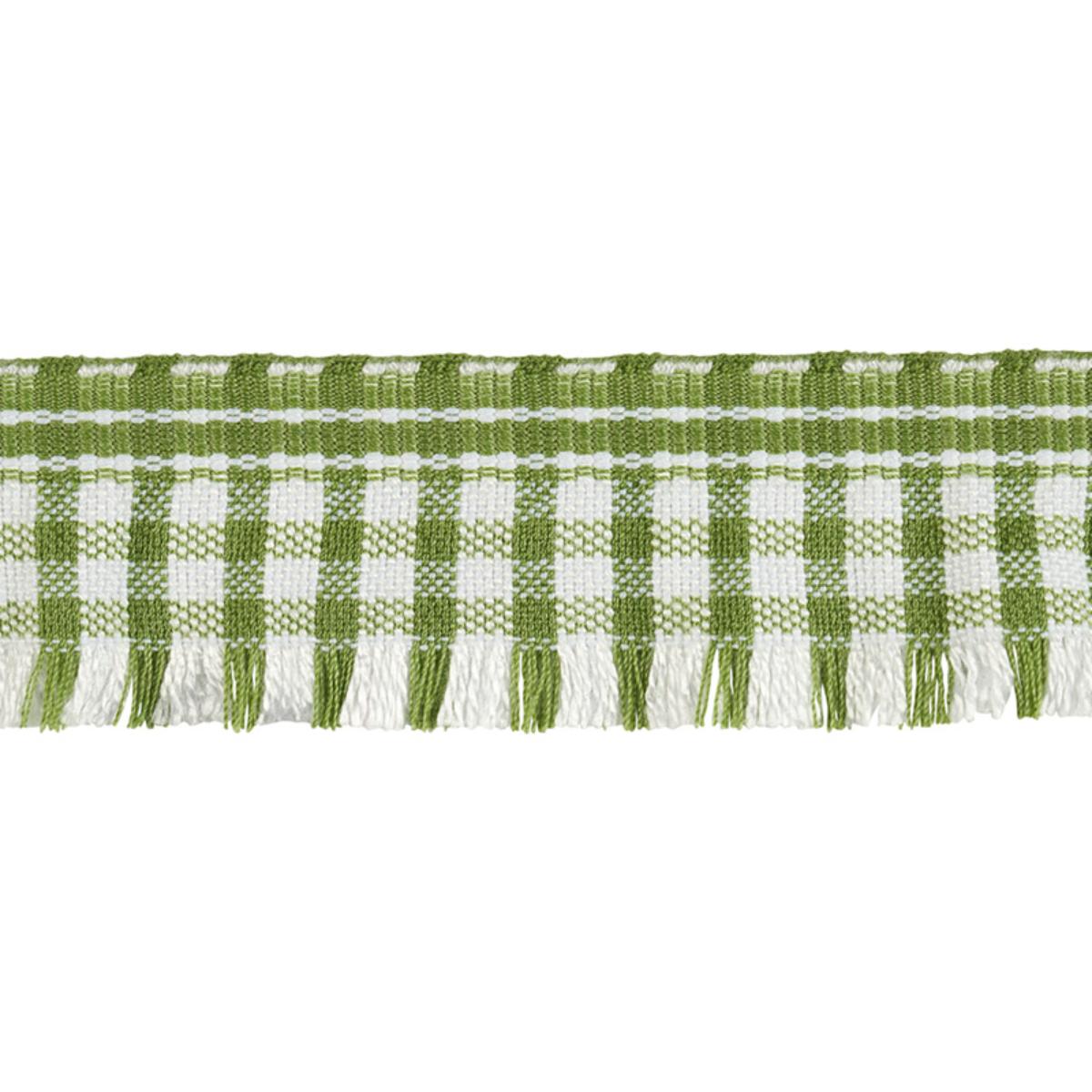 Schumacher ROSALY TAPE GREEN Trim | Atlanta Fabrics