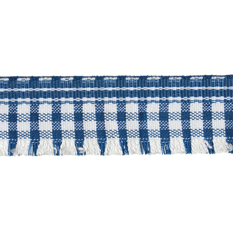 Schumacher ROSALY TAPE BLUE Trim | Atlanta Fabrics