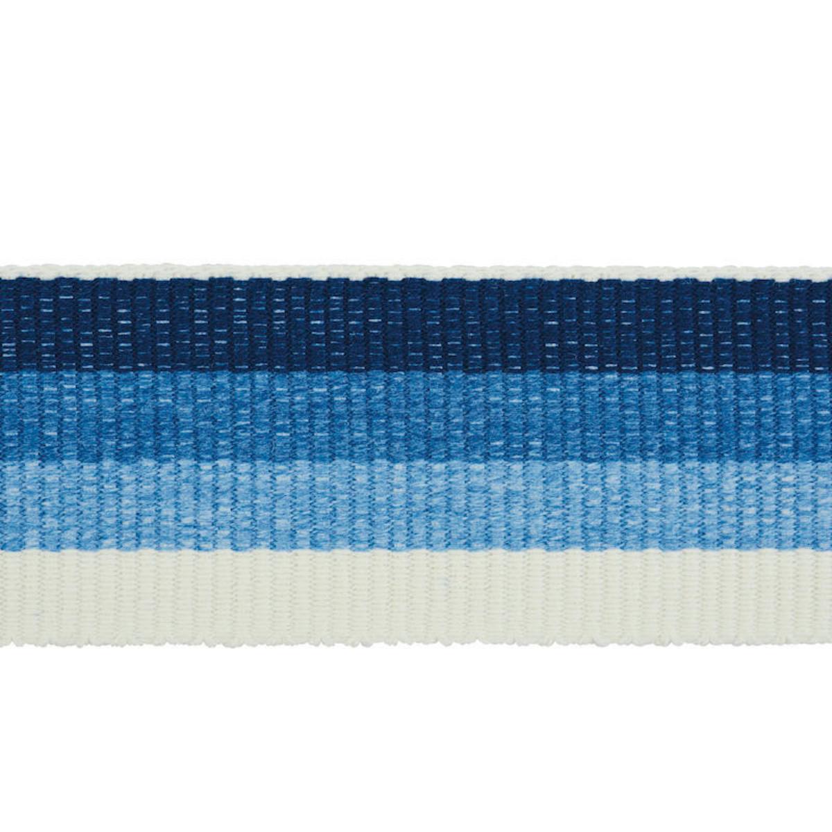 Schumacher OMBRE TAPE INDOOR/OUTDOOR BLUE Trim | Atlanta Fabrics