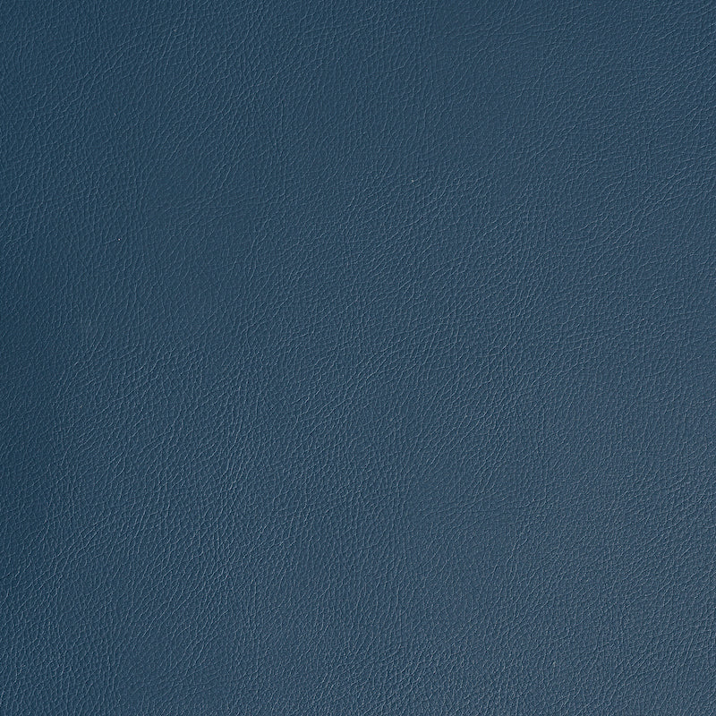 Schumacher VEGAN LEATHER INDOOR/OUTDOOR NAVY Fabric | Atlanta Fabrics
