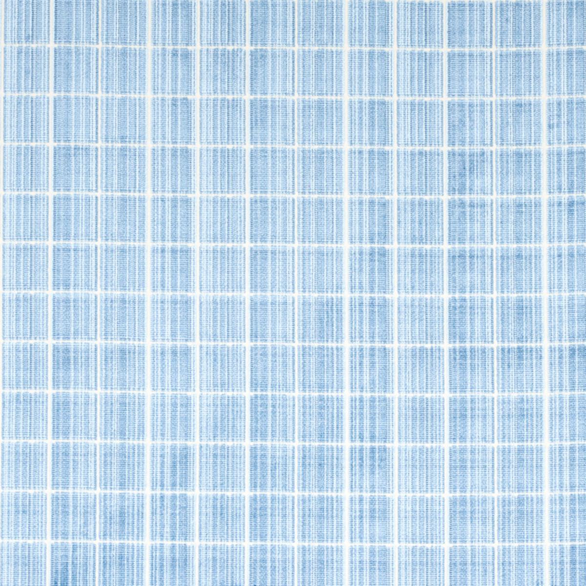 SCHUMACHER CORNEILLE VELVET SKY FABRIC | Atlanta Fabrics