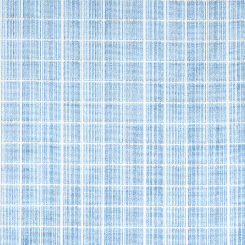 SCHUMACHER CORNEILLE VELVET SKY FABRIC | Atlanta Fabrics