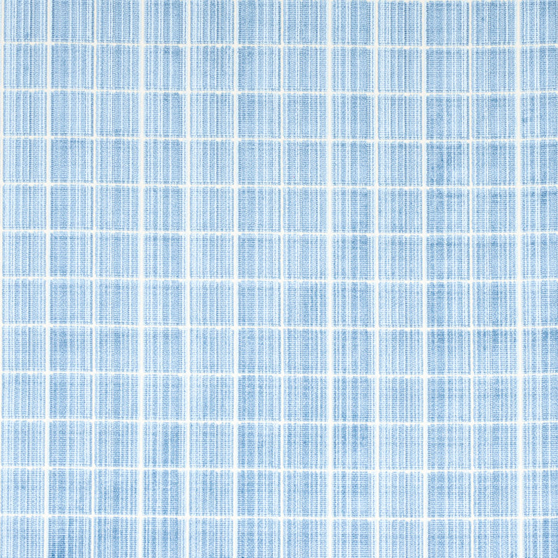 Schumacher CORNEILLE VELVET SKY Fabric | Atlanta Fabrics