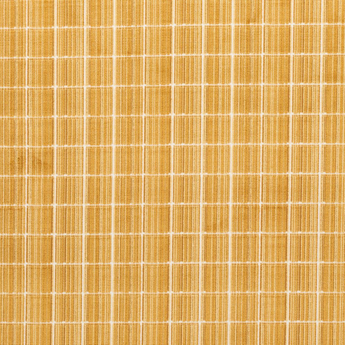 SCHUMACHER CORNEILLE VELVET GOLD FABRIC | Atlanta Fabrics