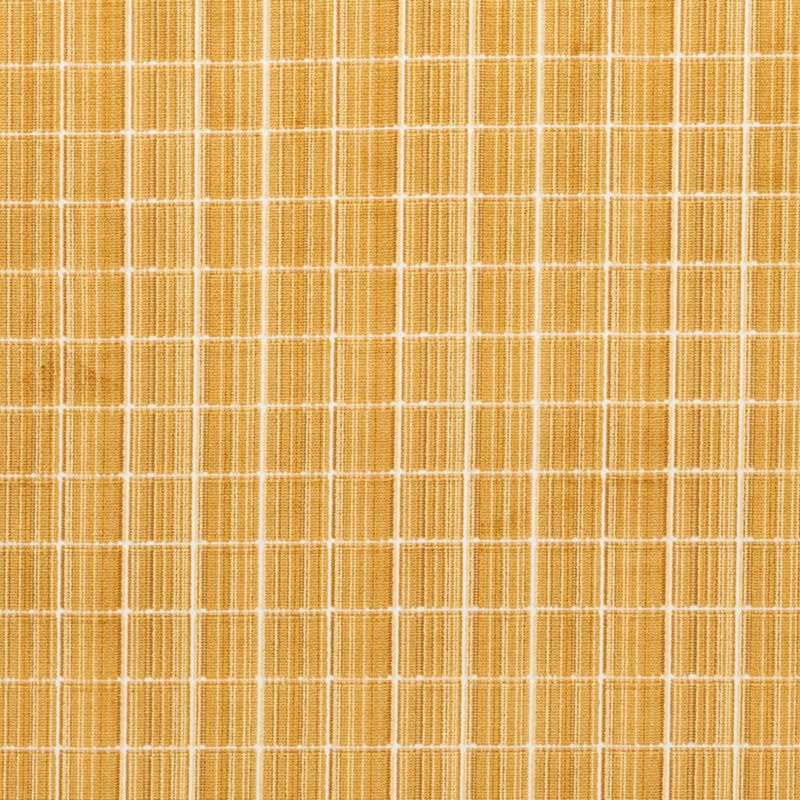 SCHUMACHER CORNEILLE VELVET GOLD FABRIC | Atlanta Fabrics
