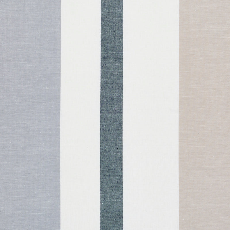 LOLLAND LINEN STRIPE GREY & SAND
