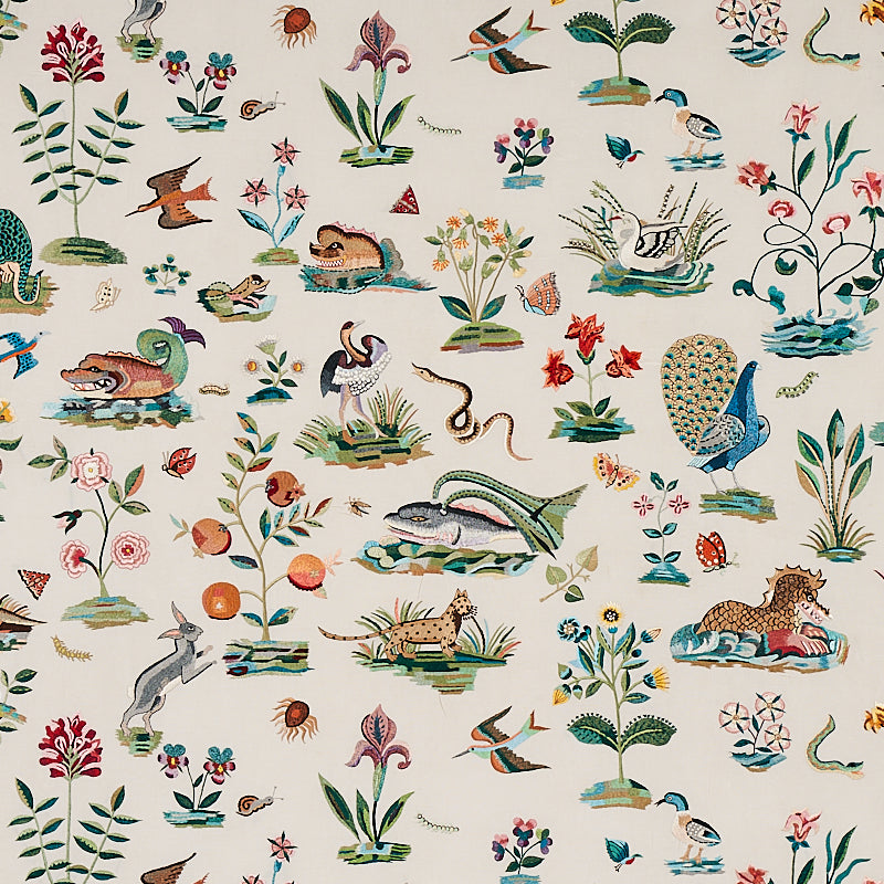 ROYAL SILK EMBROIDERY MULTI