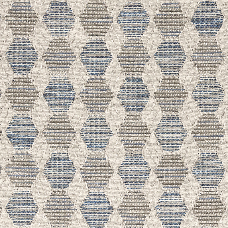 Schumacher COQUINA PERFORMANCE BLUE Fabric | Atlanta Fabrics