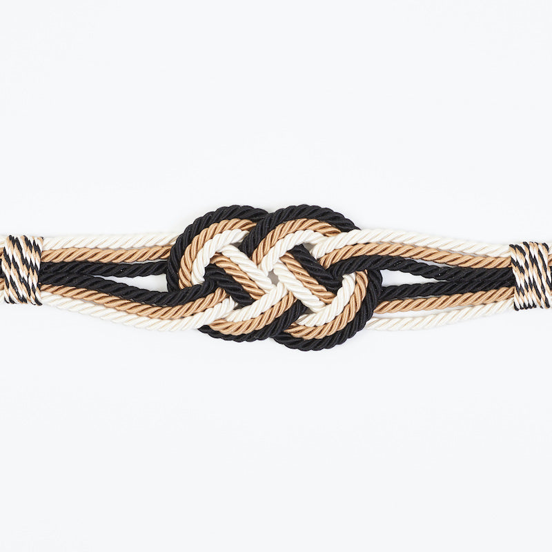 Schumacher MOUNIA TIE BACK NEUTRAL Trim | Atlanta Fabrics