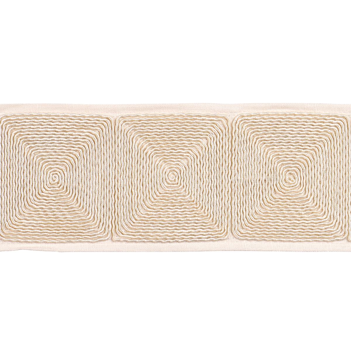 NAUTILINA EMBROIDERED TAPE IVORY