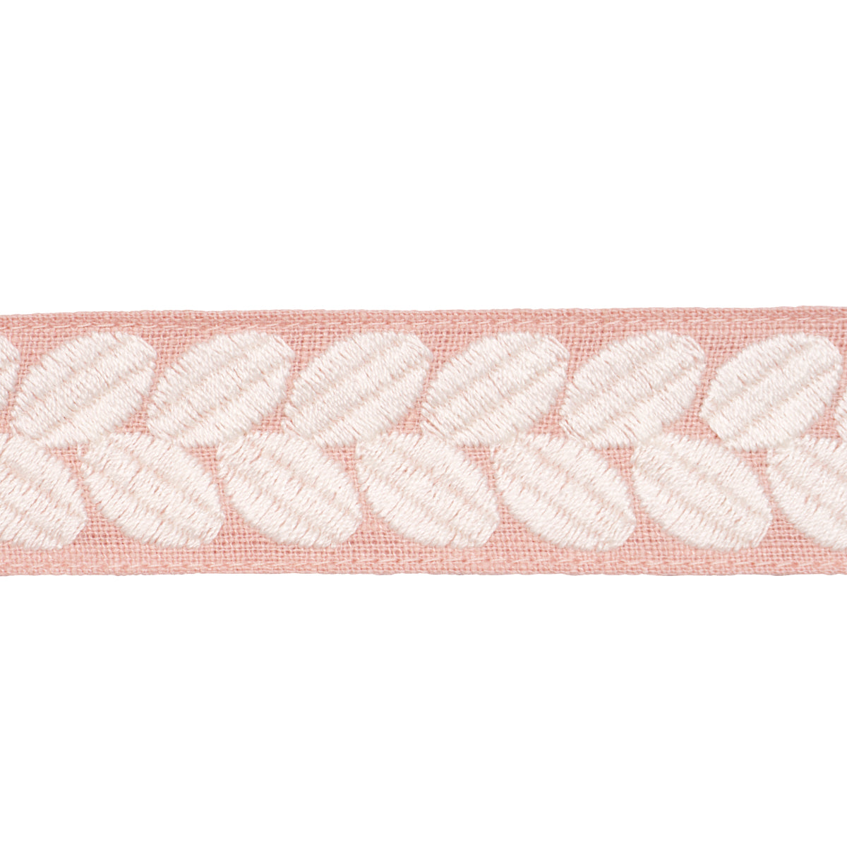 Schumacher BERKELEY TAPE NARROW BLUSH Trim | Atlanta Fabrics