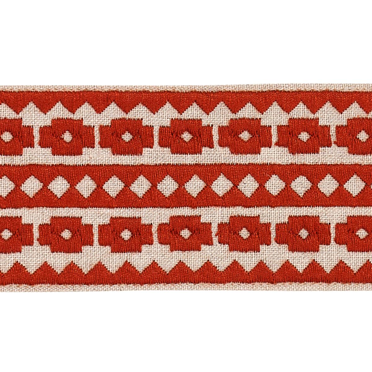 Talitha Tape TERRACOTTA ON NATURAL