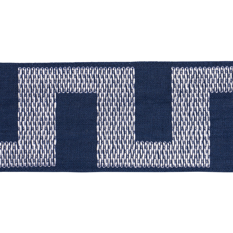 Schumacher MATRIX TAPE NAVY Trim | Atlanta Fabrics