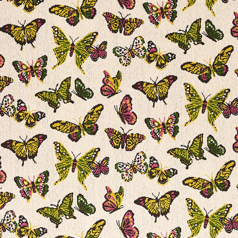 SCHUMACHER BUTTERFLY EPINGLE SPRING FABRIC | Atlanta Fabrics