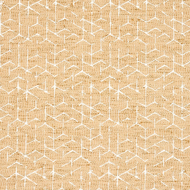SCHUMACHER COLERIDGE JACQUARD CAMEL FABRIC | Atlanta Fabrics