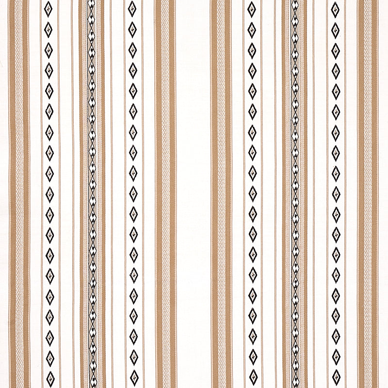 Schumacher DAKOTA STRIPE NEUTRAL Fabric | Atlanta Fabrics