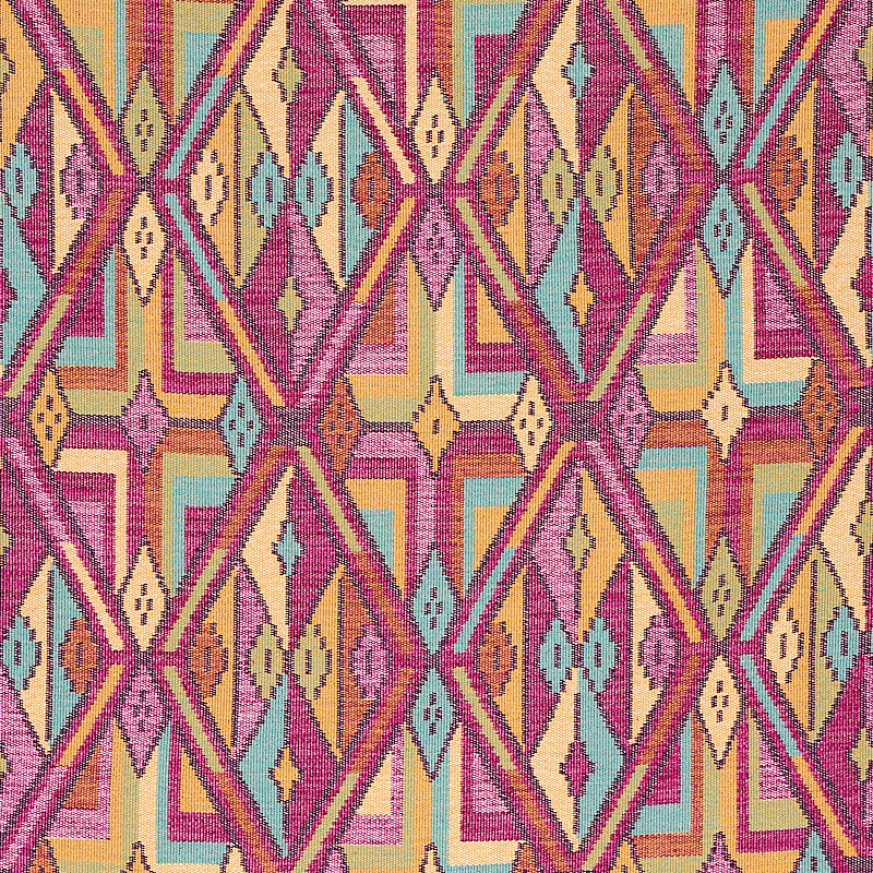 Schumacher KUZMA MAGENTA Fabric | Atlanta Fabrics