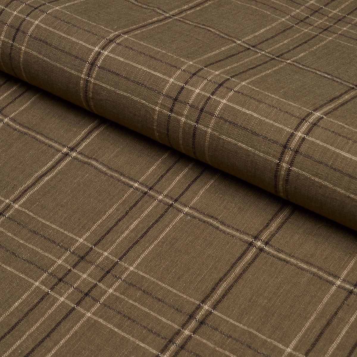 NILS PLAID LINEN LICHEN