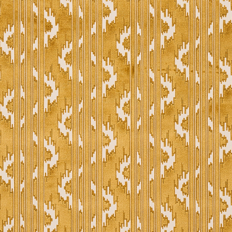 Schumacher MURAT VELVET GOLD Fabric | Atlanta Fabrics