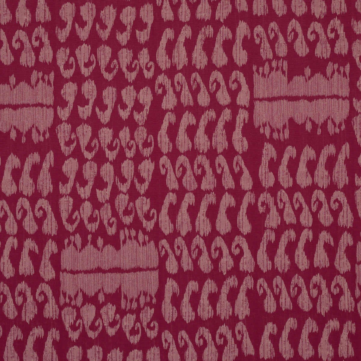 Schumacher NALLAMALA FABRIC GARNET Fabric | Atlanta Fabrics