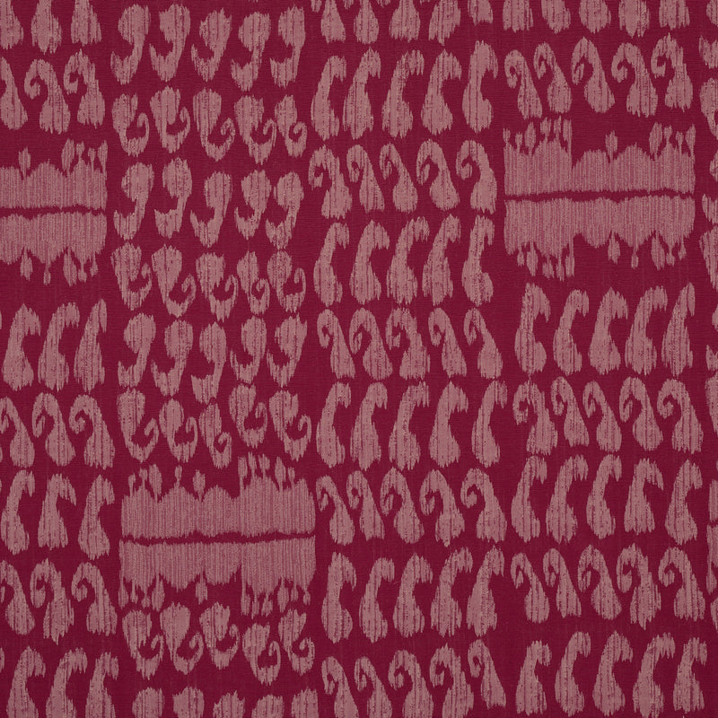 Schumacher NALLAMALA FABRIC GARNET Fabric | Atlanta Fabrics