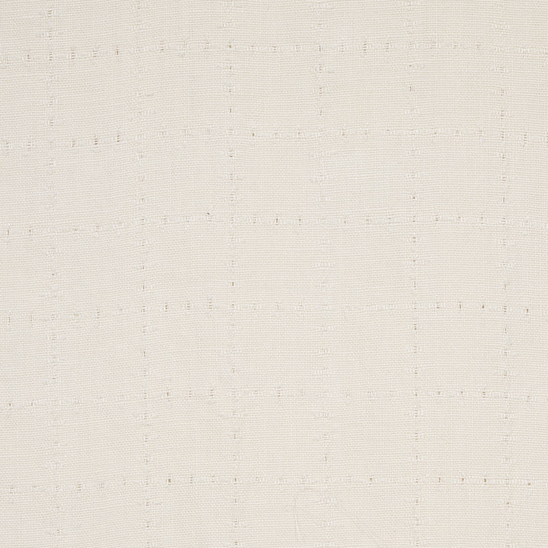 Schumacher ELIN CHECK IVORY Fabric | Atlanta Fabrics