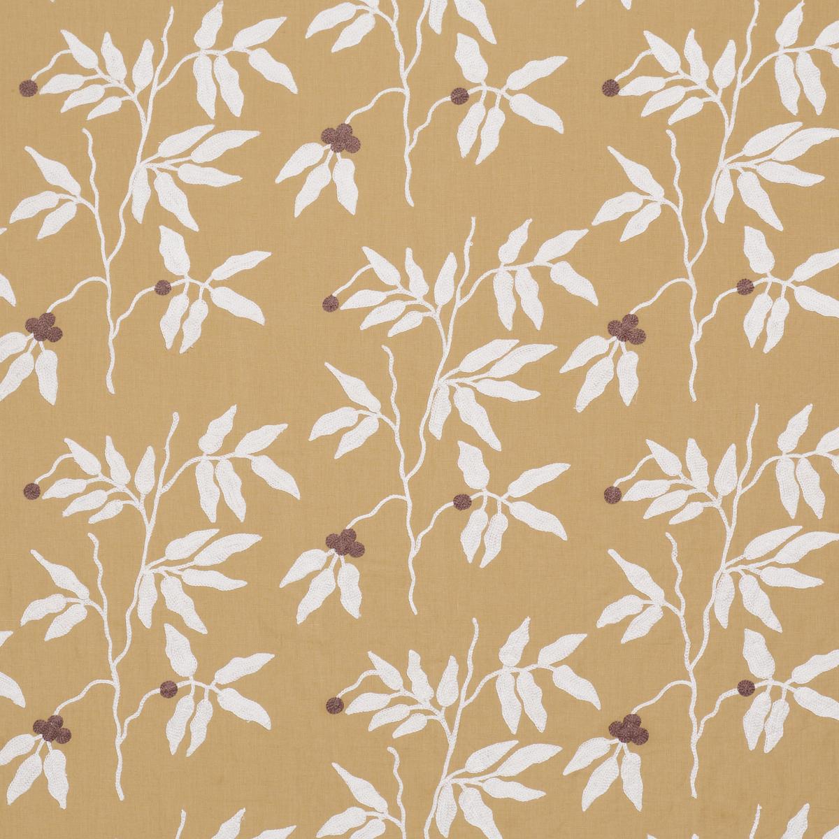 LILLA EMBROIDERY OCHRE