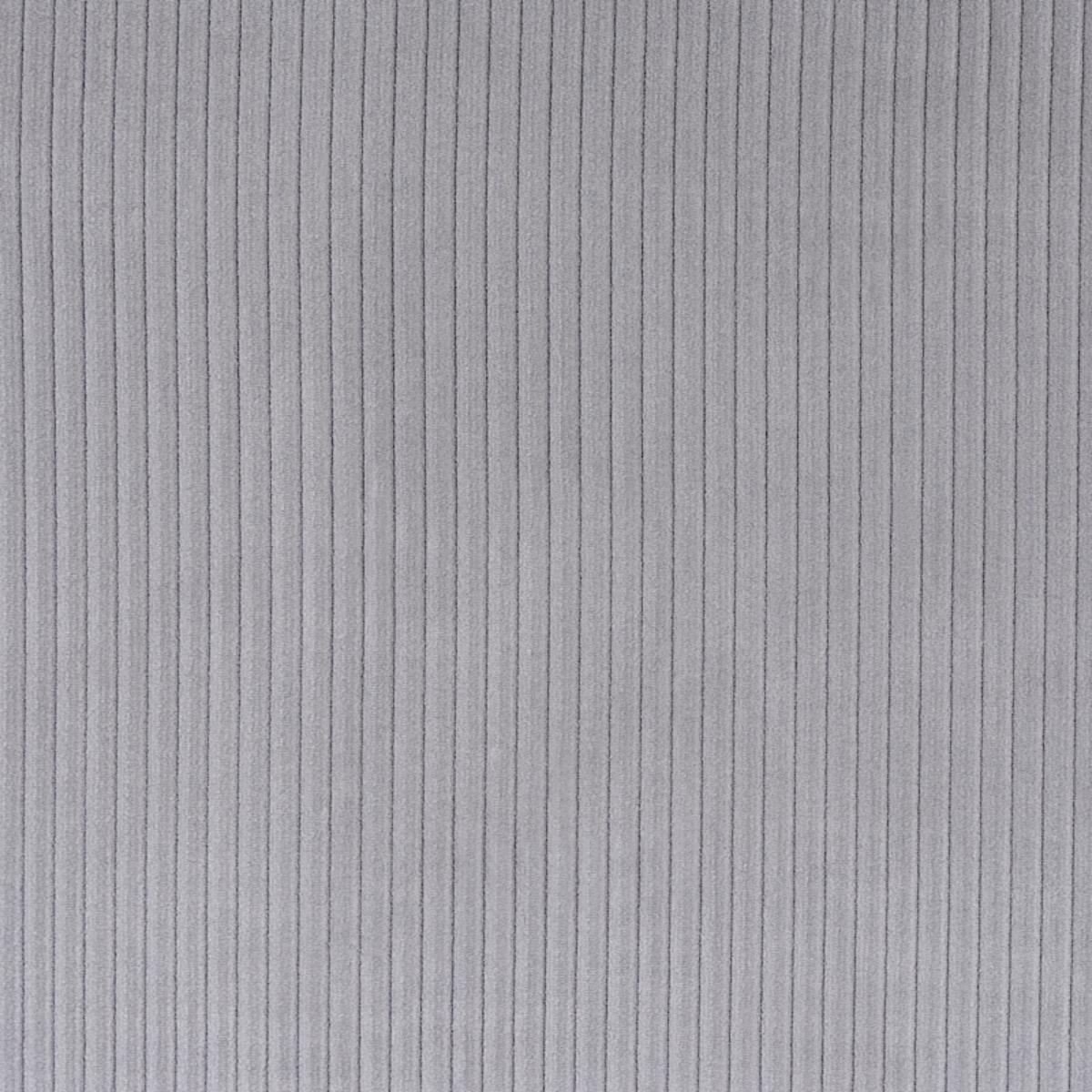 SCHUMACHER WYATT CORDUROY STEEL GREY FABRIC | Atlanta Fabrics