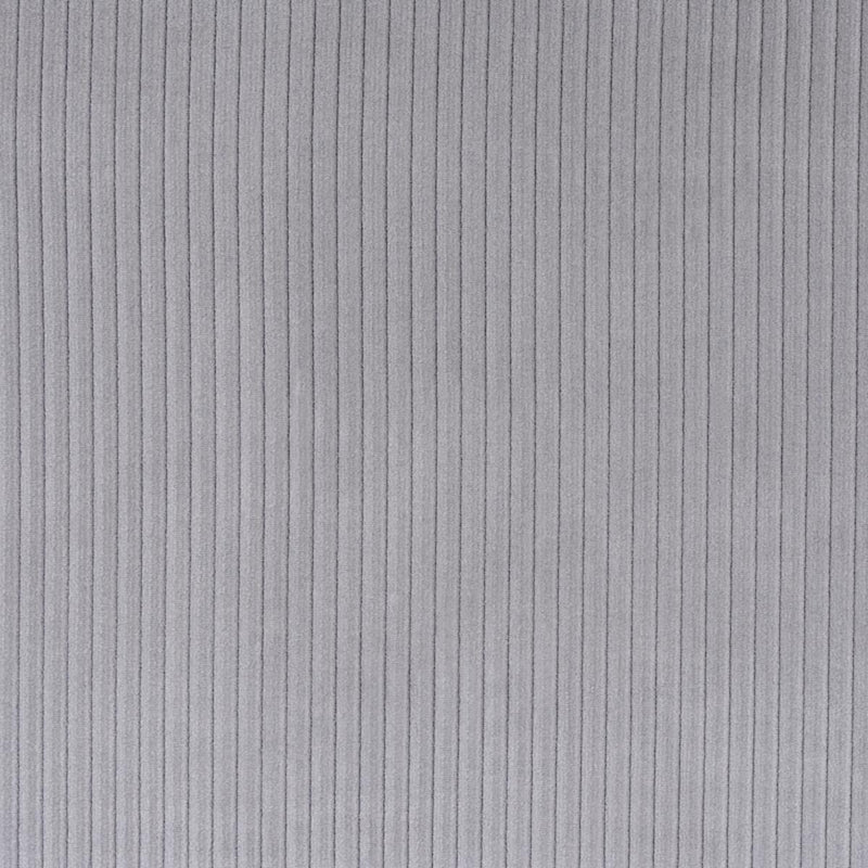 SCHUMACHER WYATT CORDUROY STEEL GREY FABRIC | Atlanta Fabrics