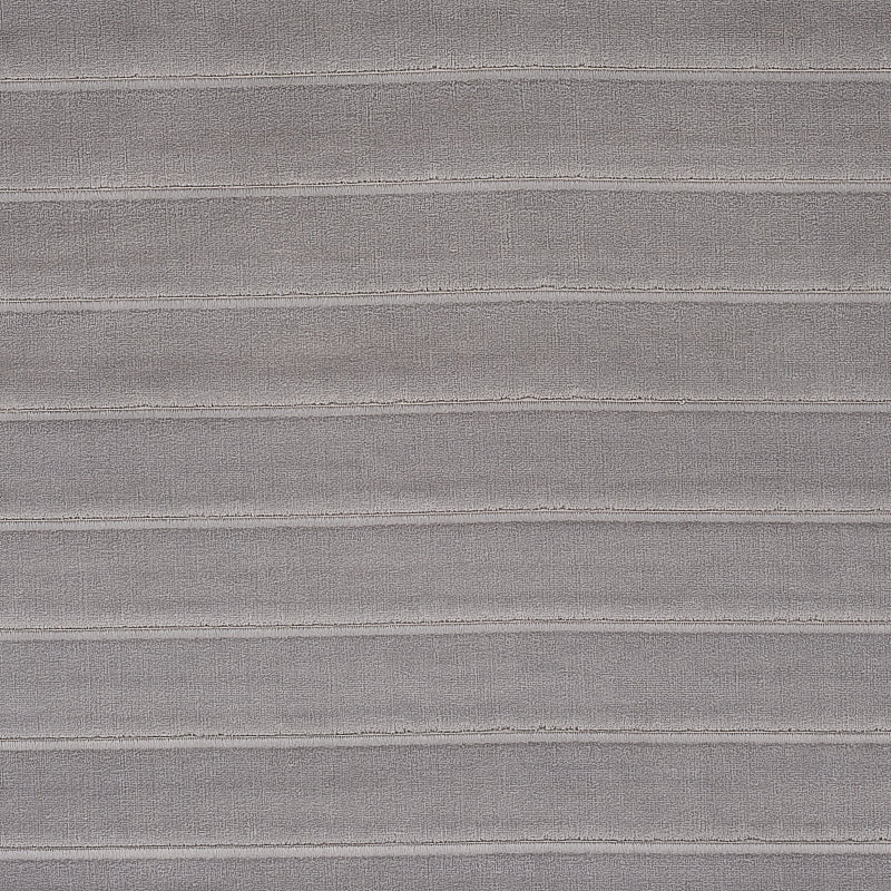Schumacher FREDERIKA CHANNELED VELVET OTTER GREY Fabric | Atlanta Fabrics