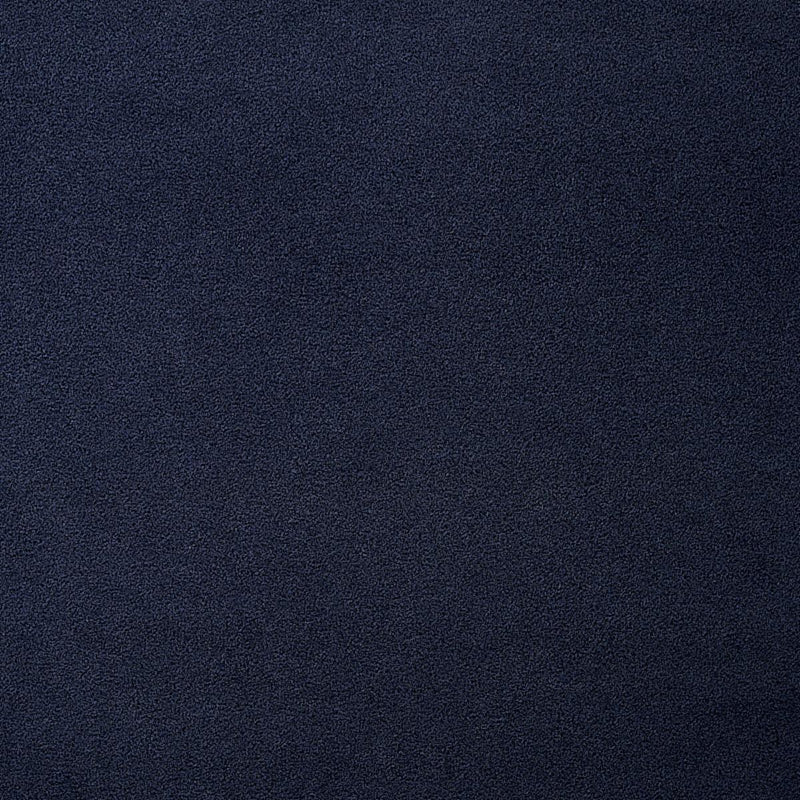 SCHUMACHER KARLA FLEECED WOOL NAVY FABRIC | Atlanta Fabrics