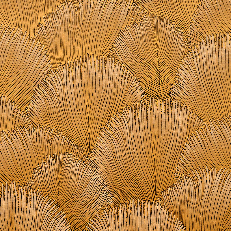Schumacher FONDALE GOLD Fabric | Atlanta Fabrics
