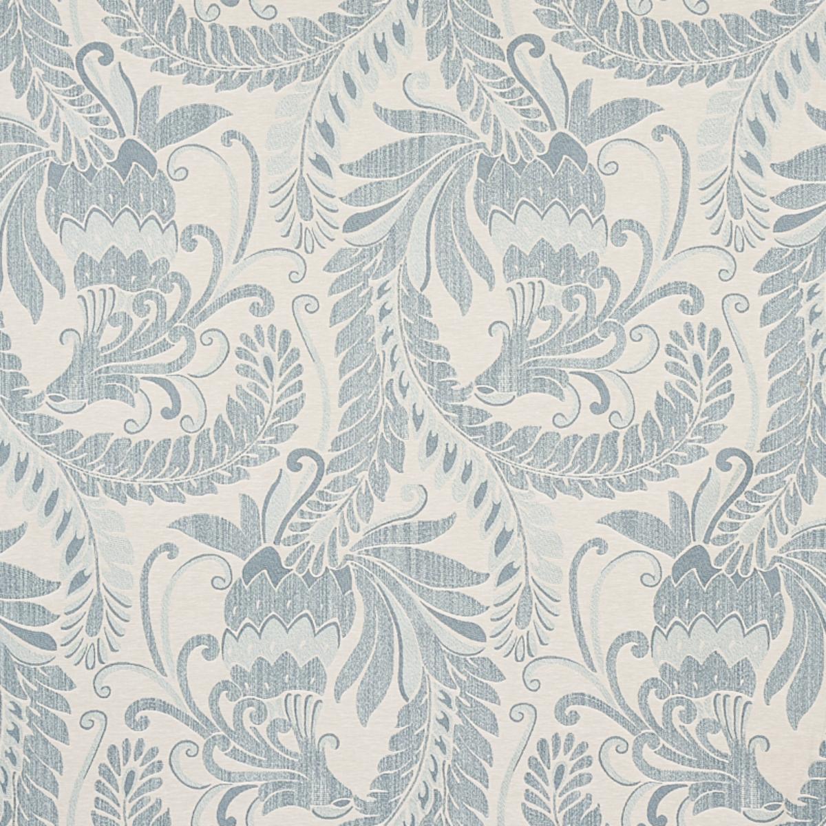 ORLEY JAQUARD BLUE ON LIGHT BLUE