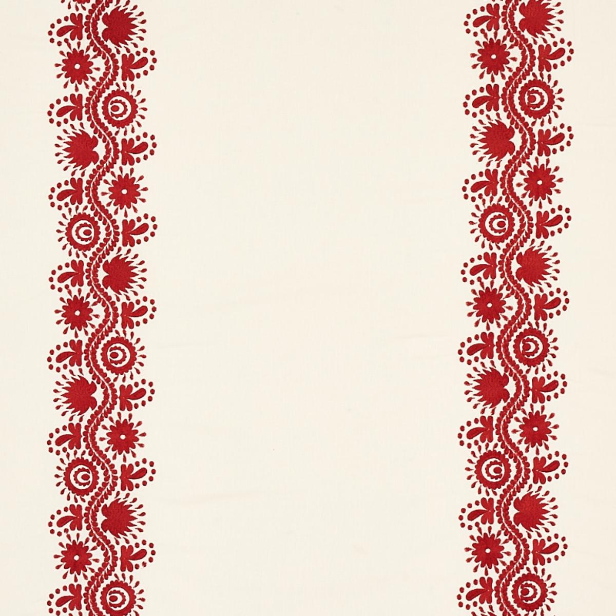 THEODORA EMBROIDERY RED