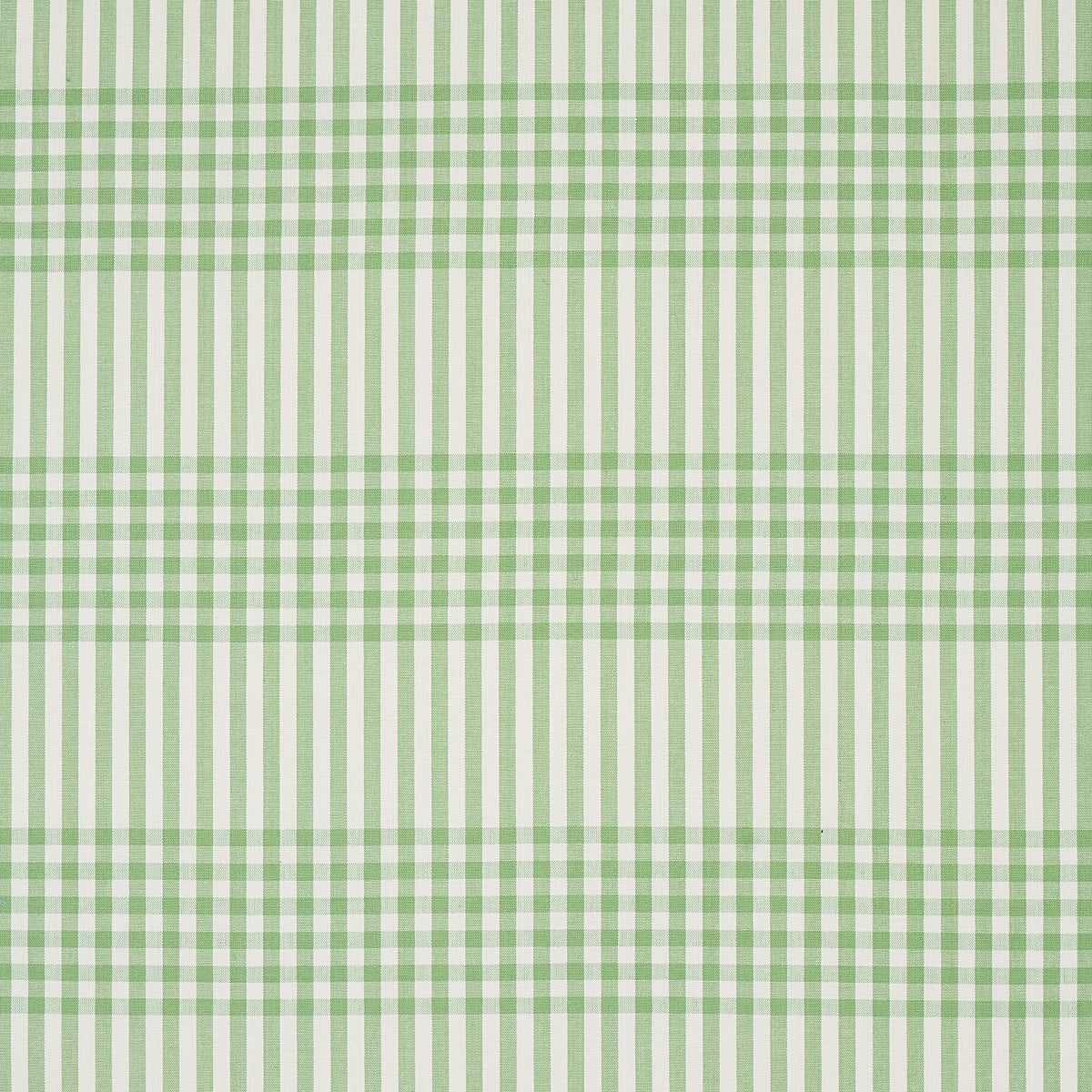 Schumacher BERGEN PLAID GREEN Fabric | Atlanta Fabrics