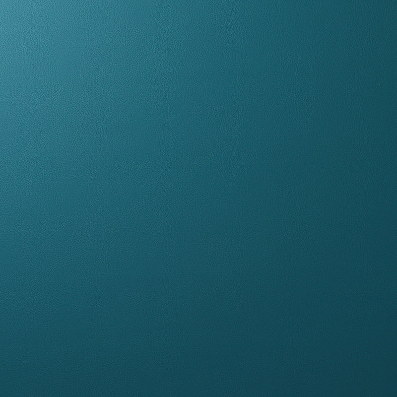 Schumacher VEGAN LEATHER INDOOR/OUTDOOR PEACOCK Fabric | Atlanta Fabrics