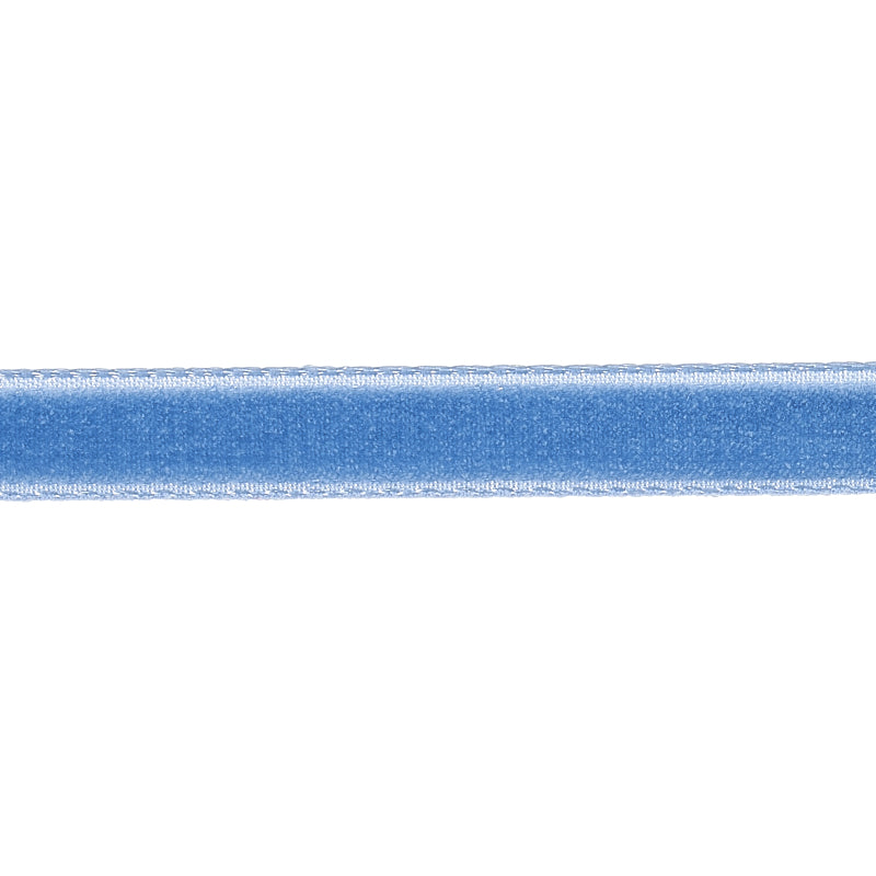 Schumacher VELVET TAPE NARROW CADET Trim | Atlanta Fabrics