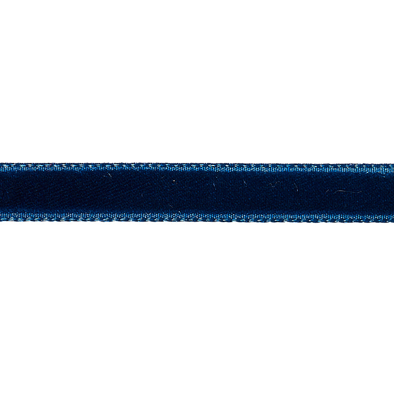 VELVET TAPE NARROW SAPHIRE