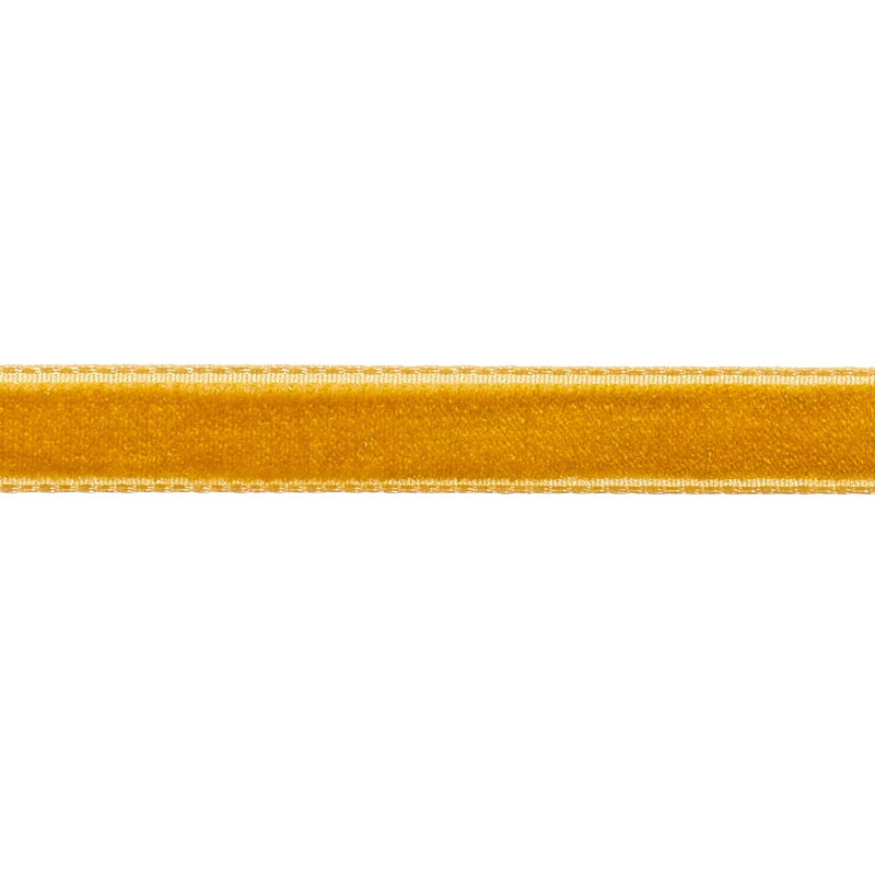 Schumacher VELVET TAPE NARROW GOLD Trim | Atlanta Fabrics