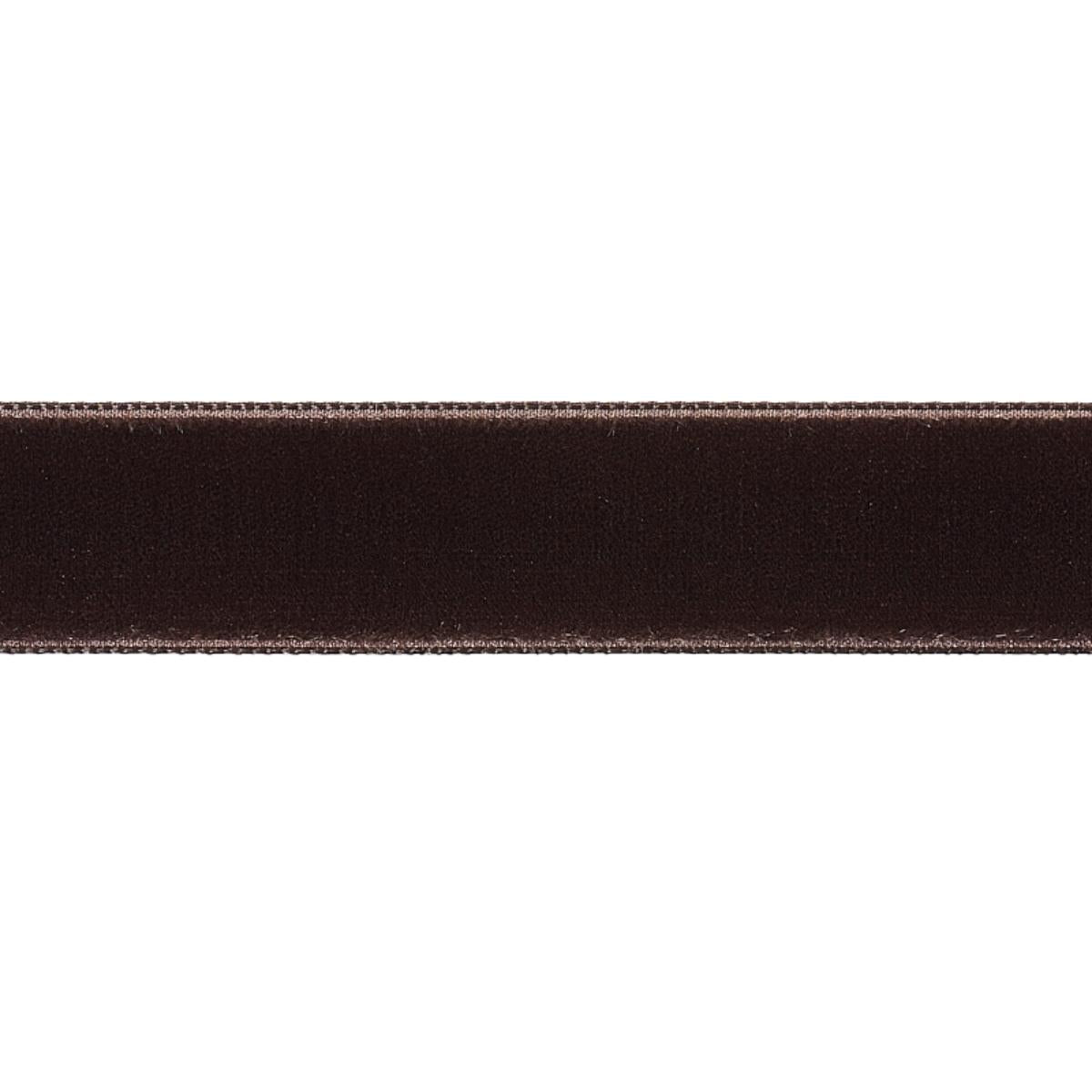 VELVET TAPE MEDIUM TRUFFLE