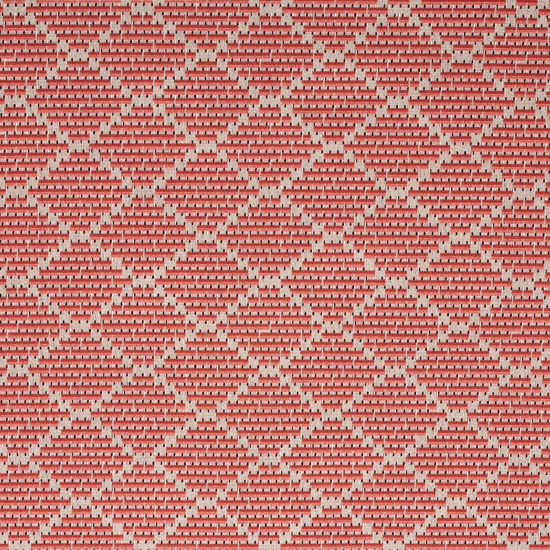 Schumacher BERG ÌäPINGLÌä CORAL Fabric | Atlanta Fabrics
